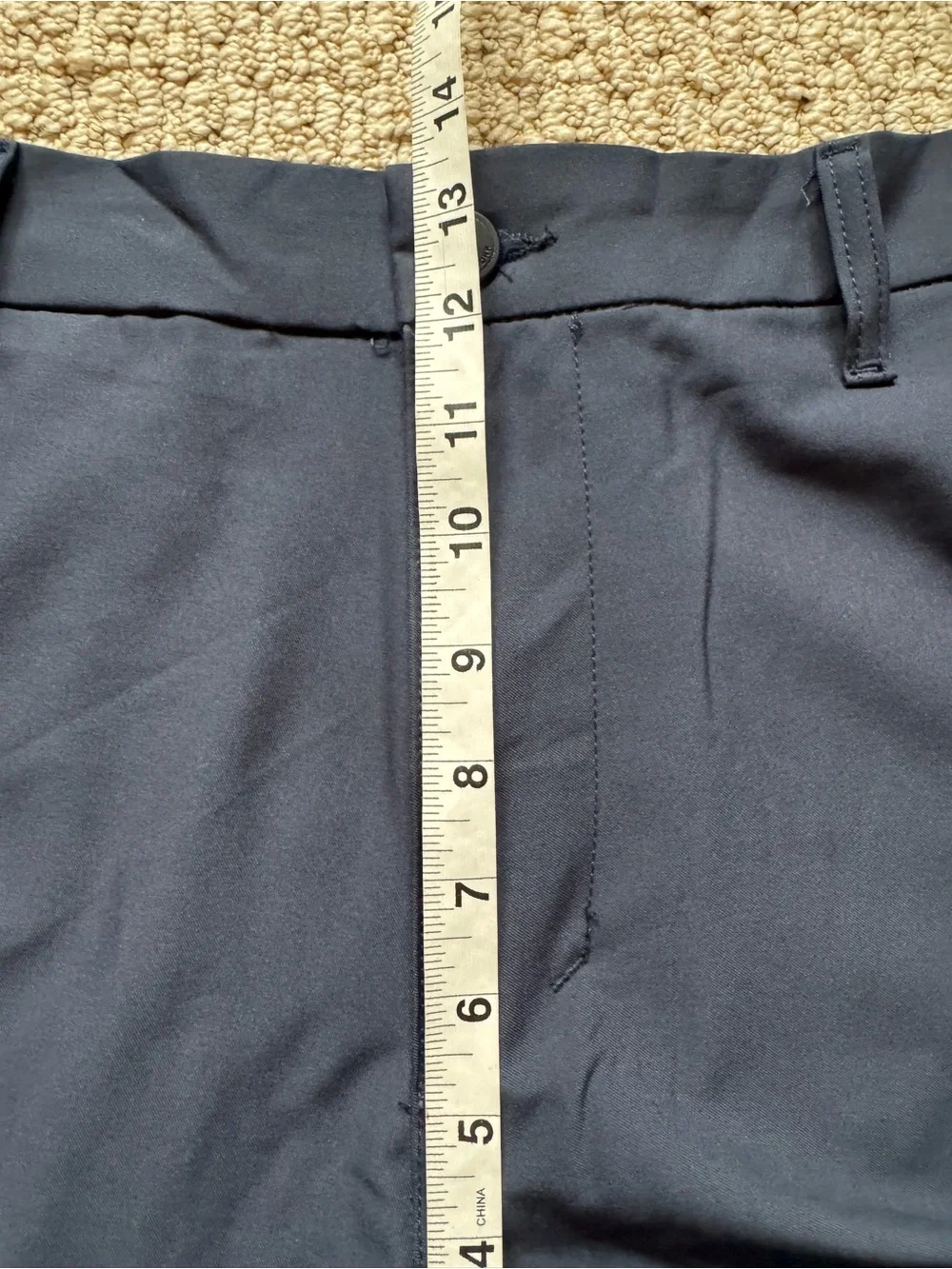 Marc New York Andrew Mark Men's Navy Blue Performance Wrinkle Free Office Chinos